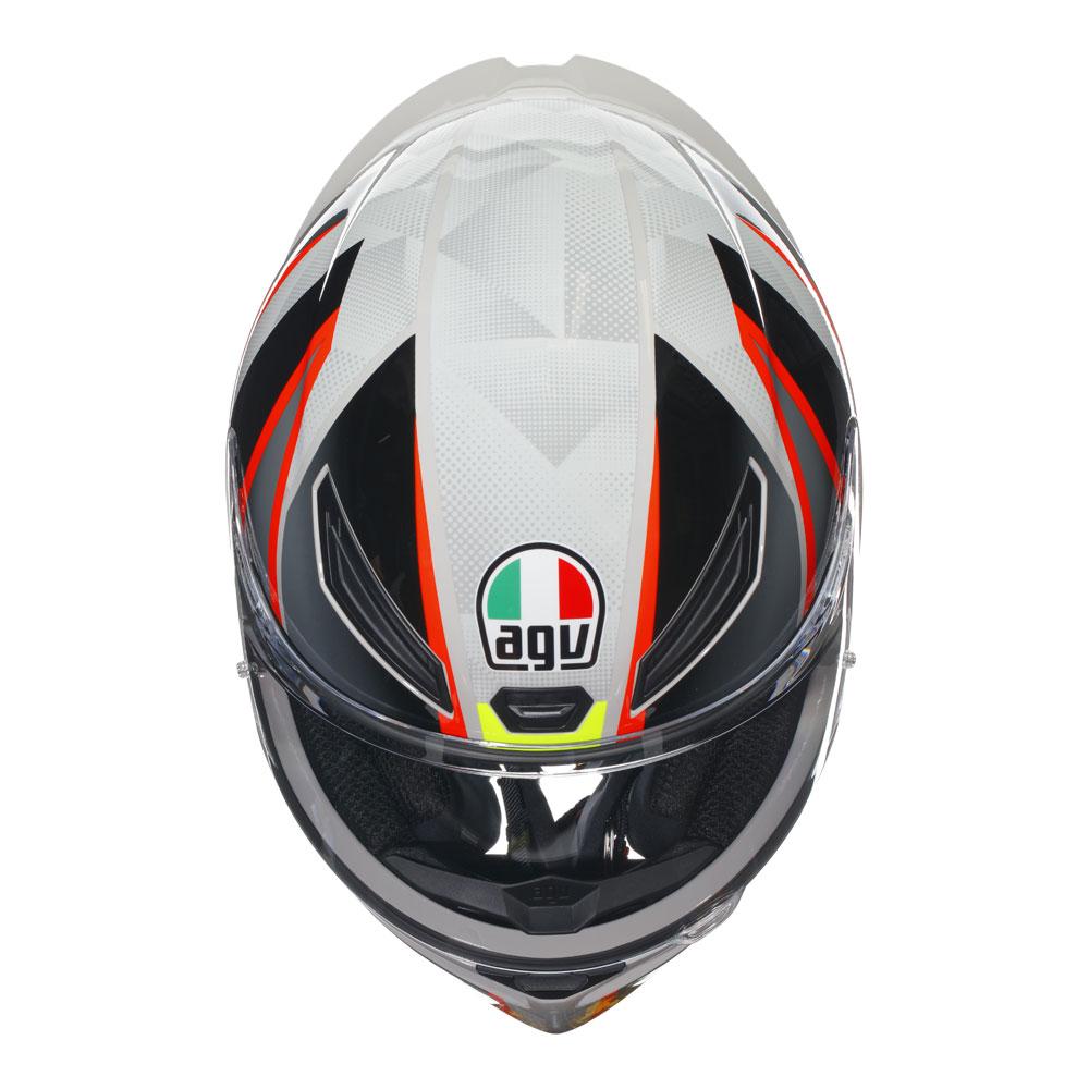 AGV K1 S - BLIPPER GREY/RED