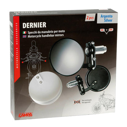 LAMPA DERNIER BAR END MIRROR SET - CHROME