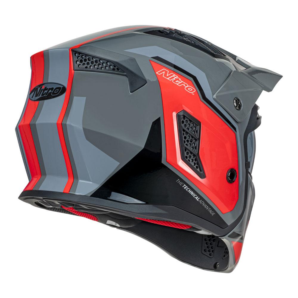 NITRO NZ302 FIGHTER GREY/ORANGE