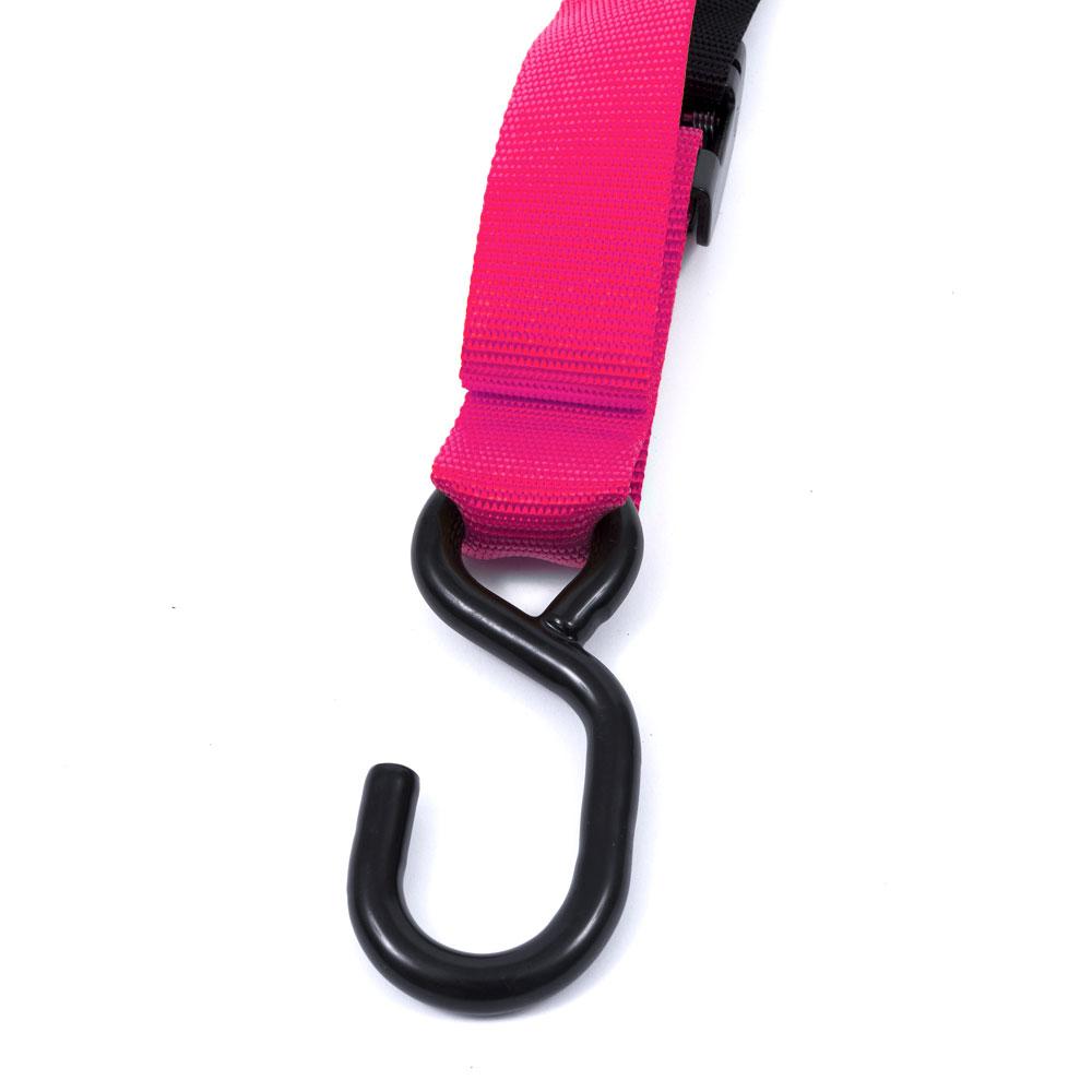 TIE DOWN SET - BULLBAR - PINK