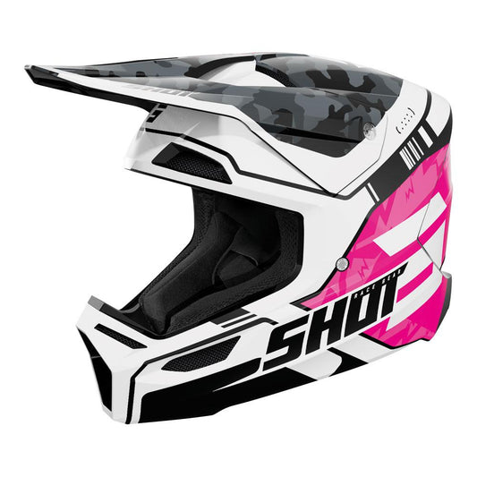 Shot Furious Kid Flash Helmet Pink Glossy