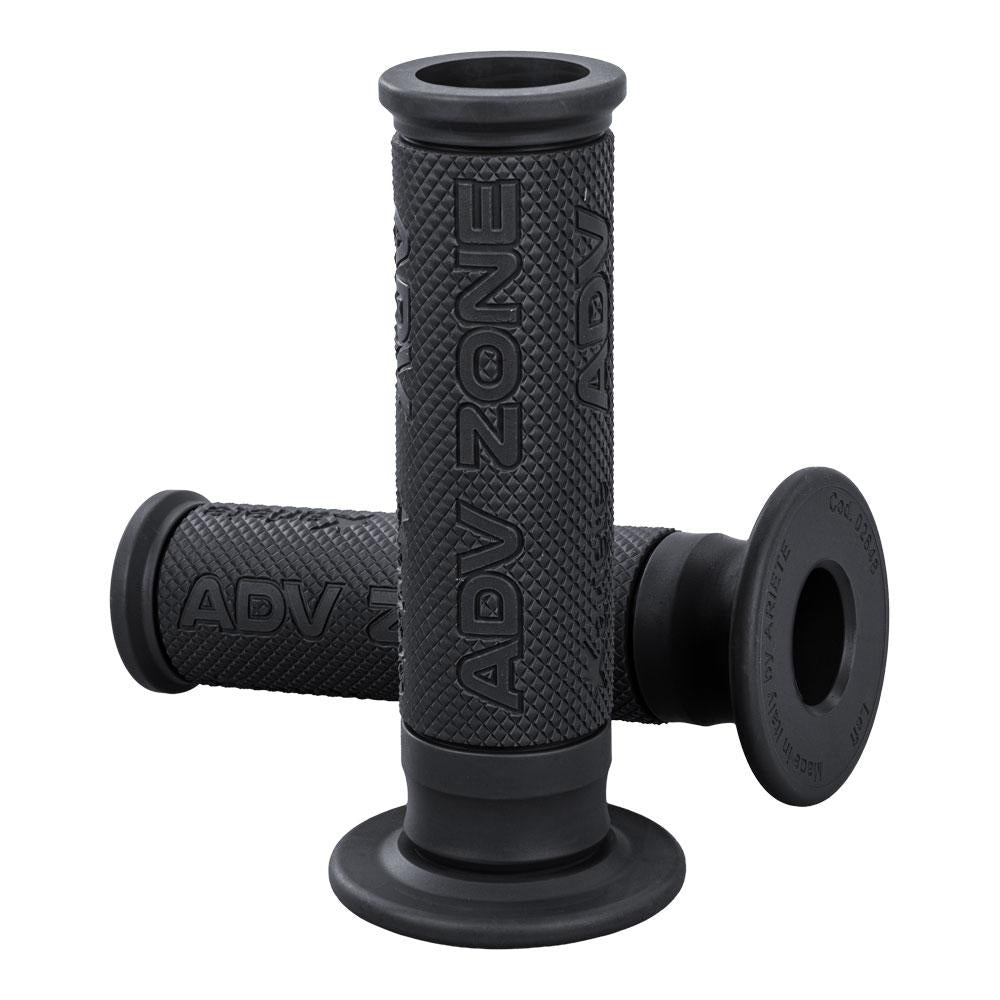 ARIETE GRIPS - ADV ZONE - ADVENTURE - SOFT COMPOUND - BLACK - 120mm Open End