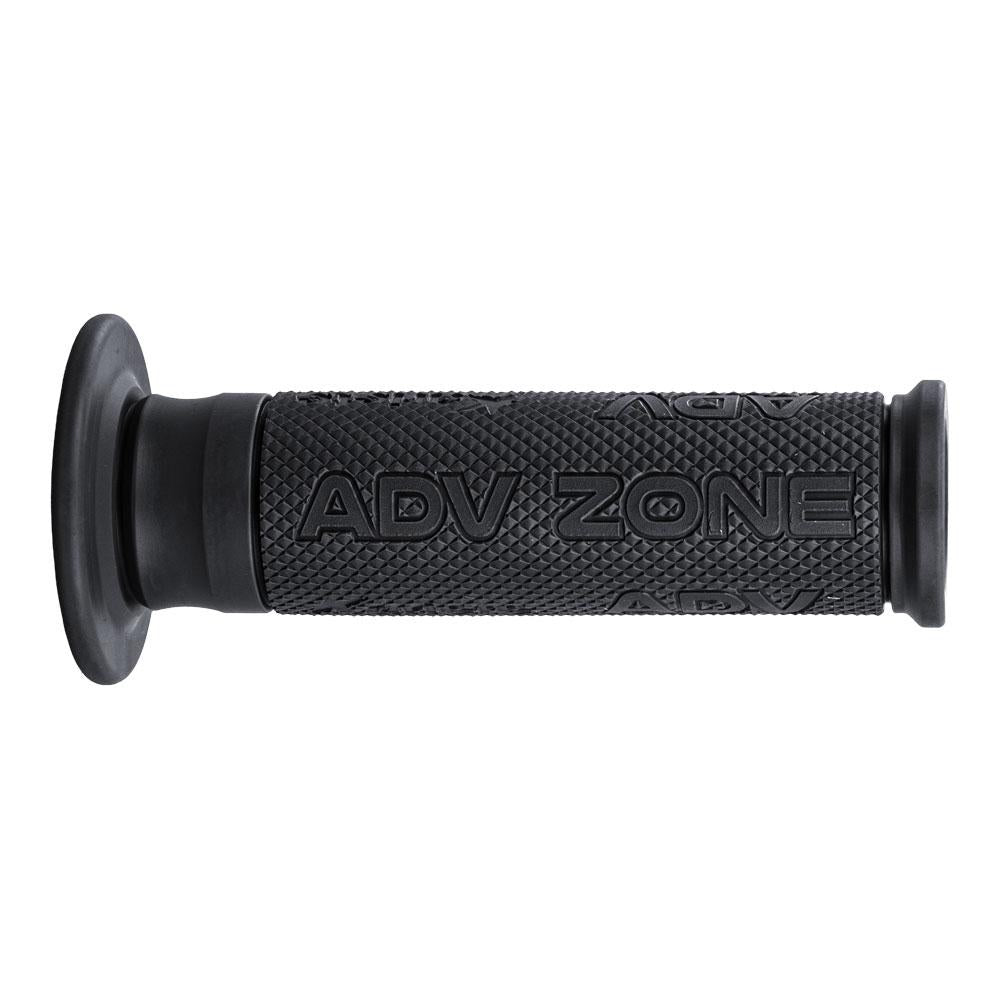 ARIETE GRIPS - ADV ZONE - ADVENTURE - SOFT COMPOUND - BLACK - 120mm Open End