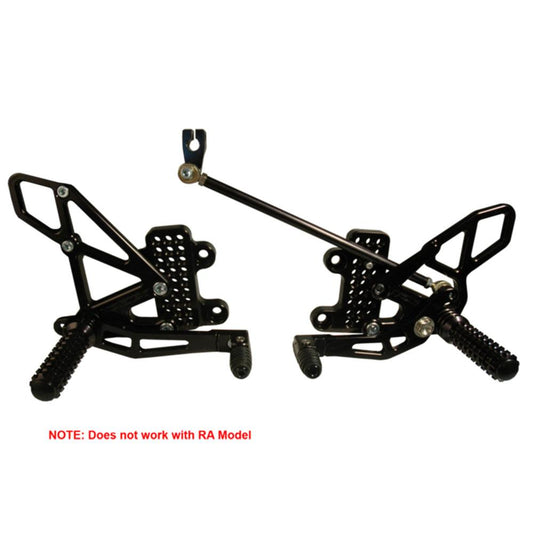 VORTEX - REARSETS : HONDA CBR600RR 07-24